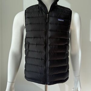 Patagonia Black Men's Down Sweater Vest - Small